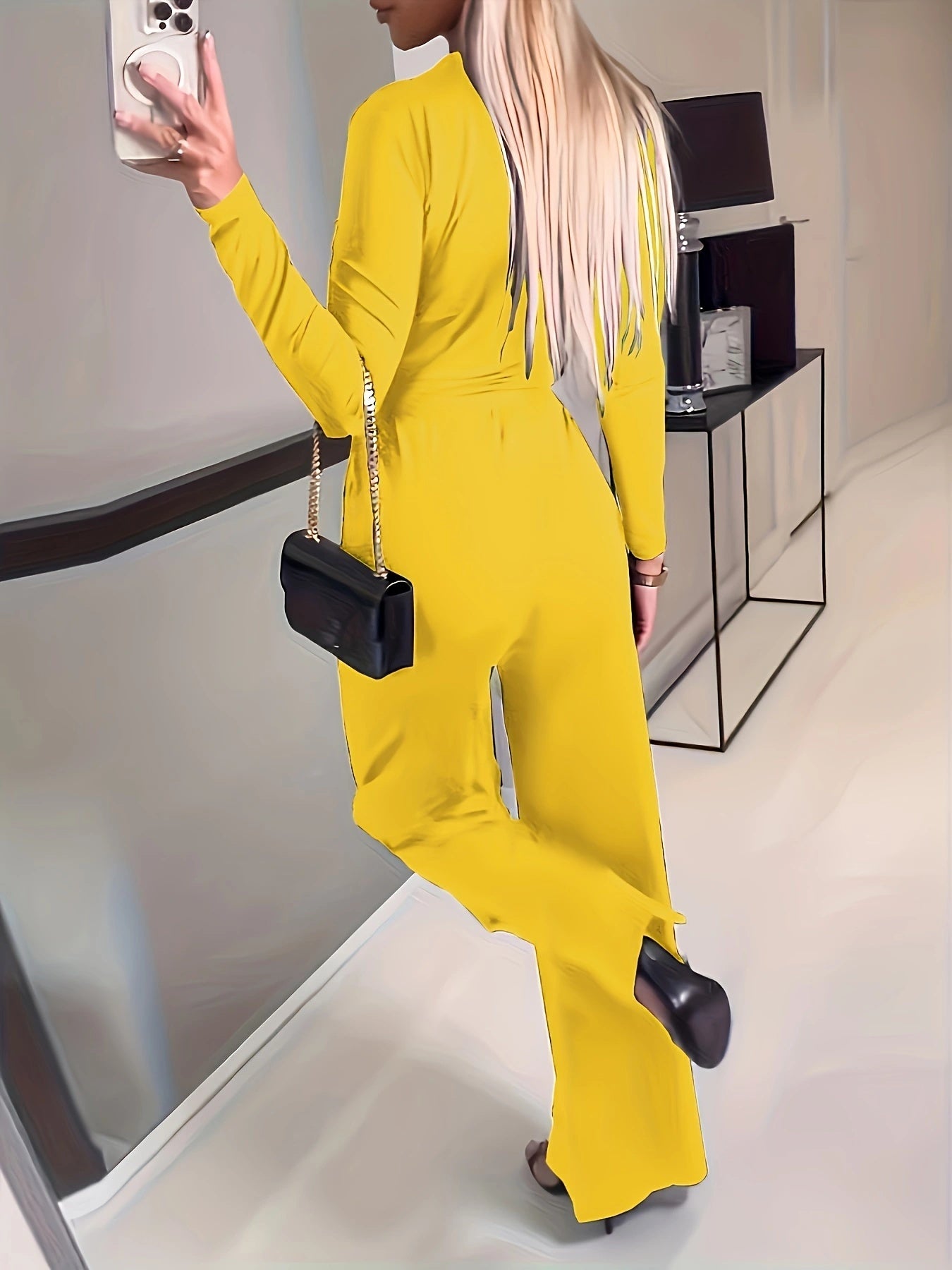 Yellow Women's Jumpsuit